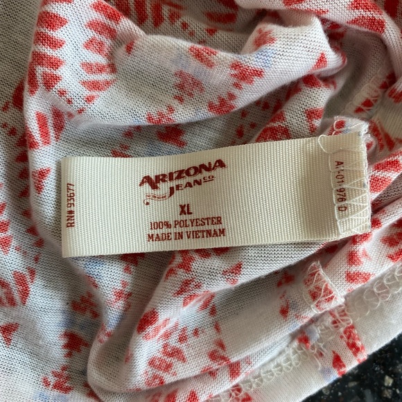 Arizona Tank Top, size XL, red, white and blue design - Picture 6 of 11